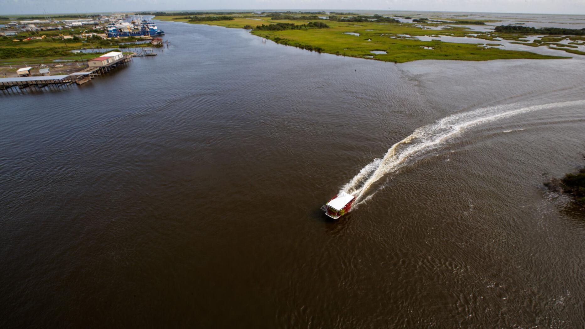 This Louisiana town is disappearing. The Super Bowl is drawing attention to its story.